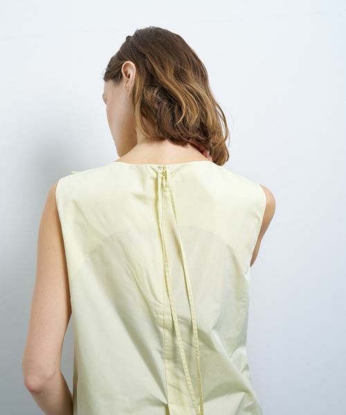 LANVIN en Bleu / ランバン オン ブルー シャツ・ブラウス | シャンブレータフタフリルブラウス | 詳細14