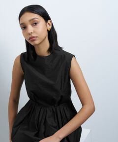 LANVIN en Bleu / ランバン オン ブルー シャツ・ブラウス | シャンタンタフタペプラムブラウス