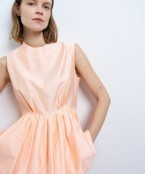 LANVIN en Bleu / ランバン オン ブルー シャツ・ブラウス | シャンタンタフタペプラムブラウス | 詳細4