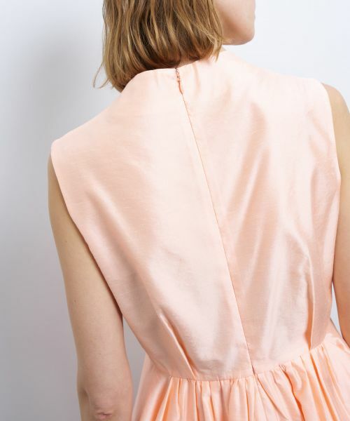 LANVIN en Bleu / ランバン オン ブルー シャツ・ブラウス | シャンタンタフタペプラムブラウス | 詳細7