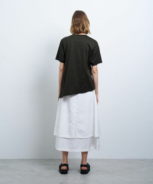 LANVIN en Bleu / ランバン オン ブルー Tシャツ | アシンメノットTシャツ | 詳細10