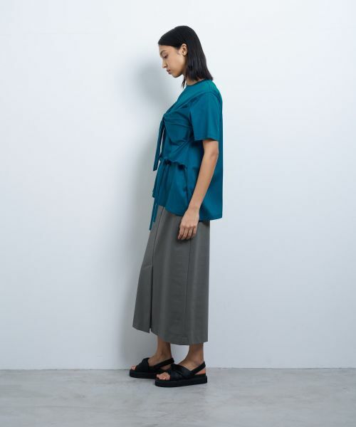 LANVIN en Bleu / ランバン オン ブルー Tシャツ | アシンメノットTシャツ | 詳細2