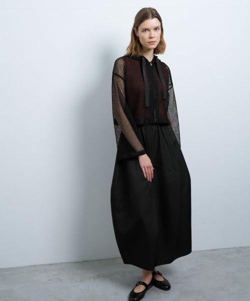 LANVIN en Bleu / ランバン オン ブルー カットソー | メッシュフーディー | 詳細14