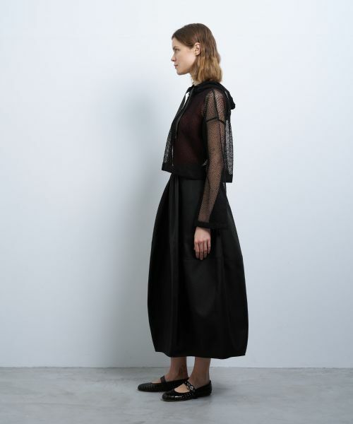 LANVIN en Bleu / ランバン オン ブルー カットソー | メッシュフーディー | 詳細15