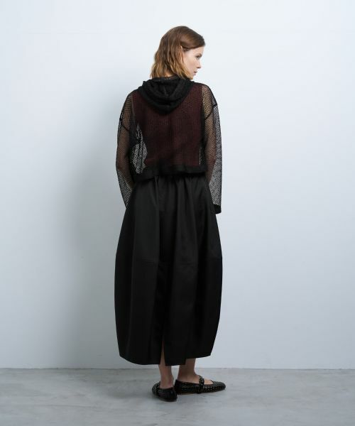 LANVIN en Bleu / ランバン オン ブルー カットソー | メッシュフーディー | 詳細16