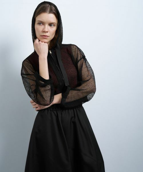 LANVIN en Bleu / ランバン オン ブルー カットソー | メッシュフーディー | 詳細21