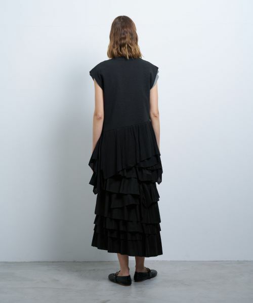 LANVIN en Bleu / ランバン オン ブルー カーディガン・ボレロ | フリルヘムニットベスト | 詳細10