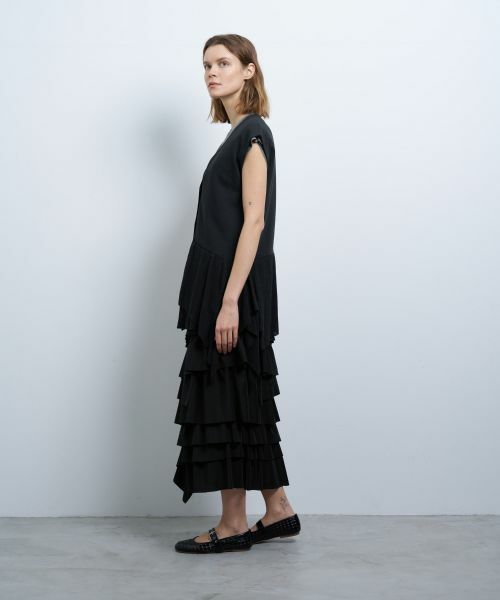 LANVIN en Bleu / ランバン オン ブルー カーディガン・ボレロ | フリルヘムニットベスト | 詳細9