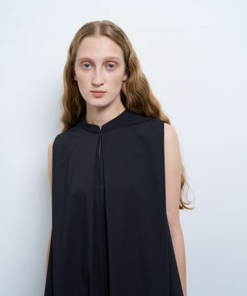 LANVIN en Bleu / ランバン オン ブルー ドレス | 【手洗い可】ソフトタイプライターコクーンワンピース | 詳細5