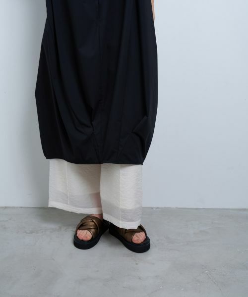 LANVIN en Bleu / ランバン オン ブルー ドレス | 【手洗い可】ソフトタイプライターコクーンワンピース | 詳細6