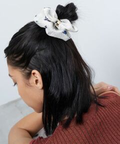 LANVIN en Bleu / ランバン オン ブルー その他小物 | fleuretteジャガードメタルパーツシュシュ