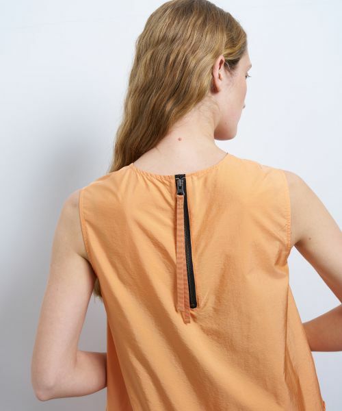 LANVIN en Bleu / ランバン オン ブルー ドレス | ライトタフタチュニックワンピース | 詳細8