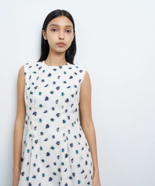 LANVIN en Bleu / ランバン オン ブルー ドレス | fleuretteジャガードワンピース | 詳細4