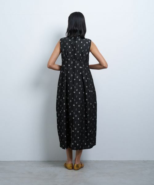 LANVIN en Bleu / ランバン オン ブルー ドレス | fleuretteジャガードワンピース | 詳細9