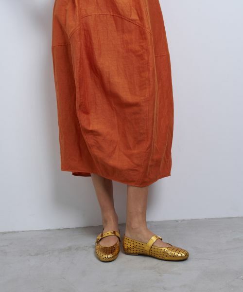 LANVIN en Bleu / ランバン オン ブルー ドレス | リネンカールマイヤーワンピース | 詳細13