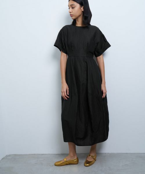 LANVIN en Bleu / ランバン オン ブルー ドレス | リネンカールマイヤーワンピース | 詳細17