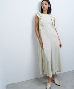 LANVIN en Bleu / ランバン オン ブルー ドレス | サマーウールフリルコンビネゾン