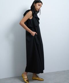 ラムレザーアシメフリルジャケット　ランバンオンブルー 日傘】ランバン オン ブルー (LANVIN en Bleu) ストライプJQ