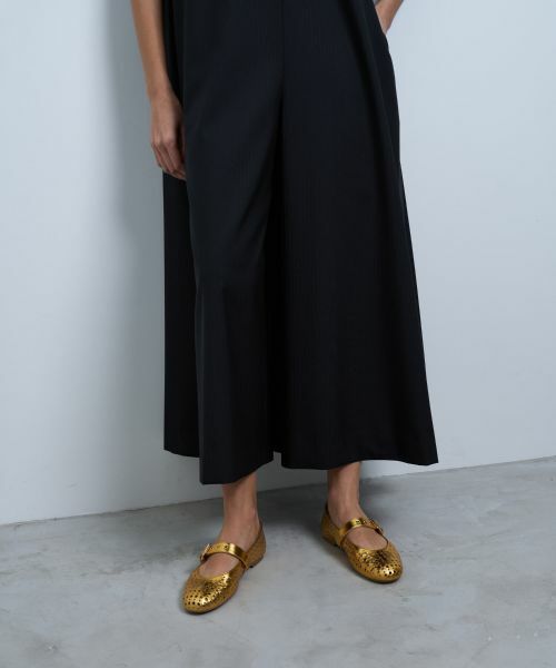 LANVIN en Bleu / ランバン オン ブルー ドレス | サマーウールフリルコンビネゾン | 詳細8