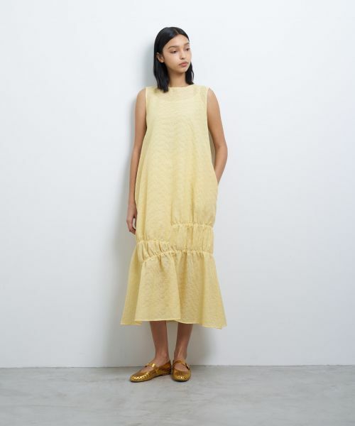 セール】 シアージャガードギャザーヘムワンピース （ドレス
