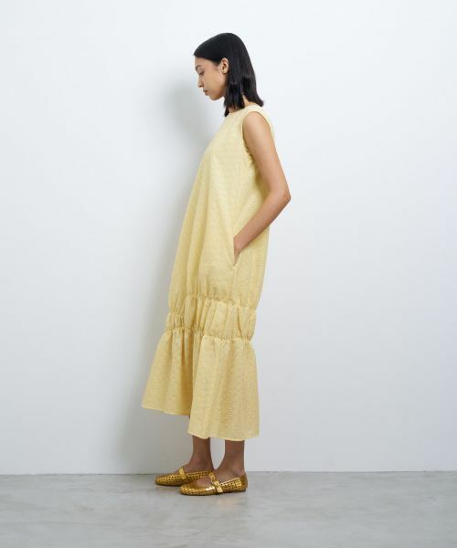 新品⚫️2WAYシアージャガードワンピース CORNERS ワンピース 花柄シアージャガード前後2wayワンピース