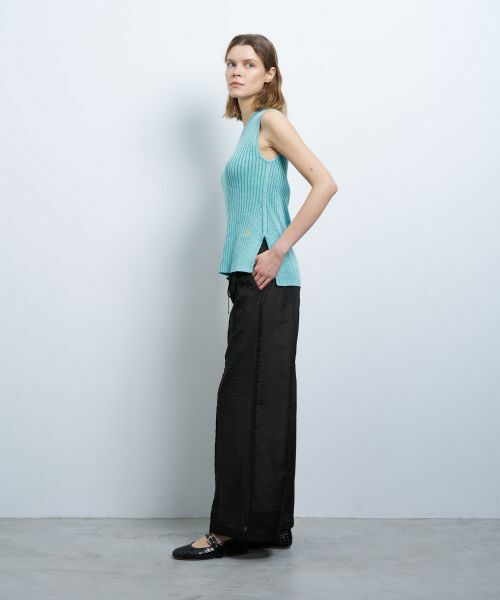 LANVIN en Bleu / ランバン オン ブルー その他パンツ | シアーオーガンジーレイヤードパンツ | 詳細10