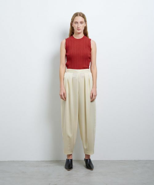 LANVIN en Bleu / ランバン オン ブルー その他パンツ | トリアセツイルコクーンパンツ | 詳細1