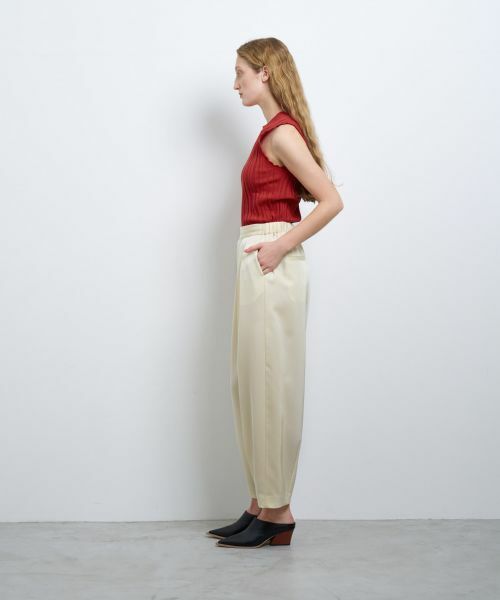 LANVIN en Bleu / ランバン オン ブルー その他パンツ | トリアセツイルコクーンパンツ | 詳細2