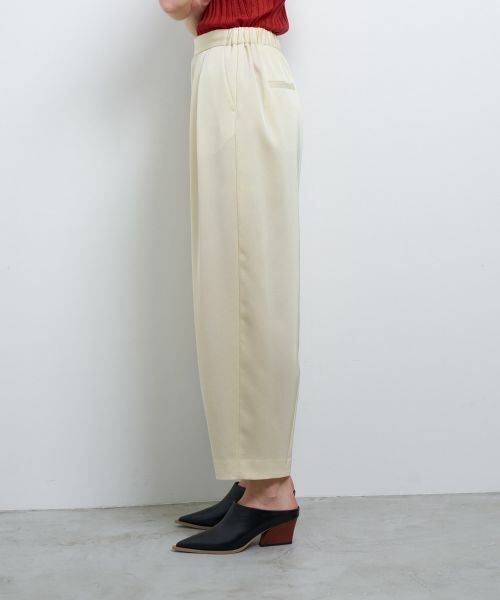 LANVIN en Bleu / ランバン オン ブルー その他パンツ | トリアセツイルコクーンパンツ | 詳細4