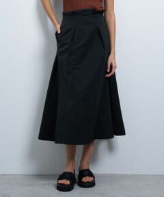 LANVIN en Bleu / ランバン オン ブルー ロング・マキシ丈スカート | メモリークロスタックスカート