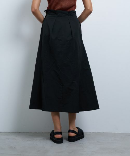 LANVIN en Bleu / ランバン オン ブルー ロング・マキシ丈スカート | メモリークロスタックスカート | 詳細15
