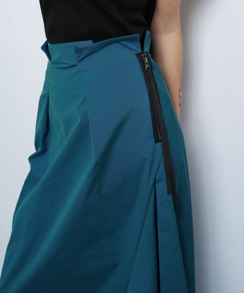 LANVIN en Bleu / ランバン オン ブルー ロング・マキシ丈スカート | メモリークロスタックスカート | 詳細7