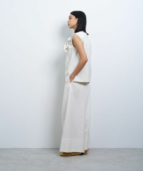 LANVIN en Bleu / ランバン オン ブルー シャツ・ブラウス | サマーウールノットリボンブラウス | 詳細11