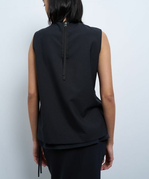 LANVIN en Bleu / ランバン オン ブルー シャツ・ブラウス | サマーウールノットリボンブラウス | 詳細5