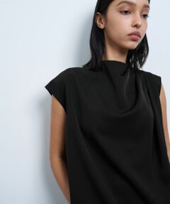 LANVIN en Bleu / ランバン オン ブルー シャツ・ブラウス | アシンメトリアセツイルブラウス