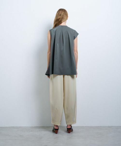 LANVIN en Bleu / ランバン オン ブルー シャツ・ブラウス | アシンメトリアセツイルブラウス | 詳細10