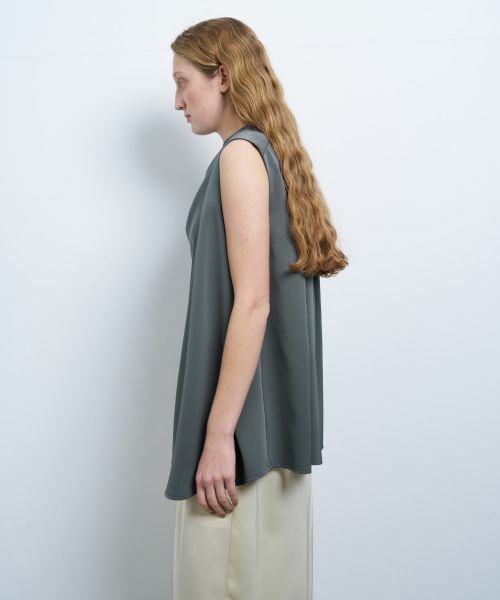 LANVIN en Bleu / ランバン オン ブルー シャツ・ブラウス | アシンメトリアセツイルブラウス | 詳細12