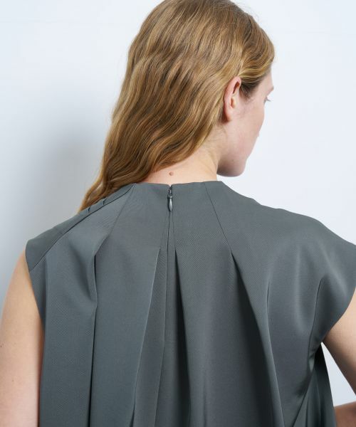 LANVIN en Bleu / ランバン オン ブルー シャツ・ブラウス | アシンメトリアセツイルブラウス | 詳細14