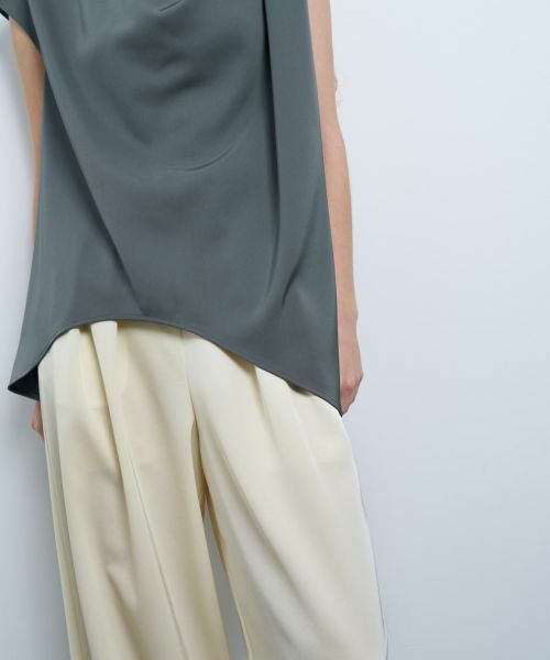 LANVIN en Bleu / ランバン オン ブルー シャツ・ブラウス | アシンメトリアセツイルブラウス | 詳細15