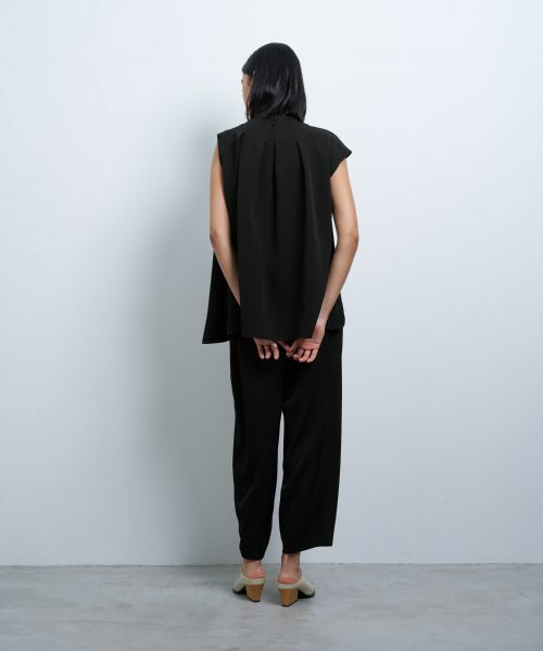 LANVIN en Bleu / ランバン オン ブルー シャツ・ブラウス | アシンメトリアセツイルブラウス | 詳細18