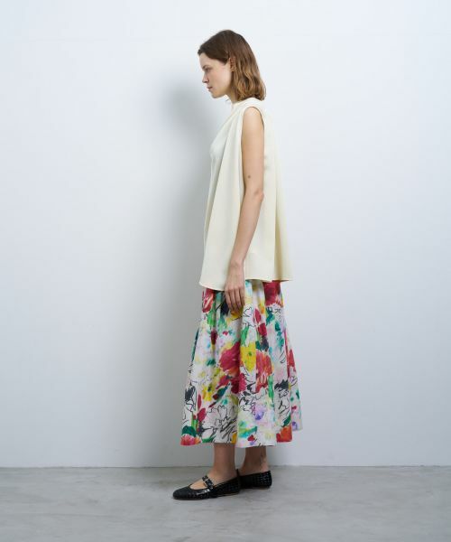 LANVIN en Bleu / ランバン オン ブルー シャツ・ブラウス | アシンメトリアセツイルブラウス | 詳細2