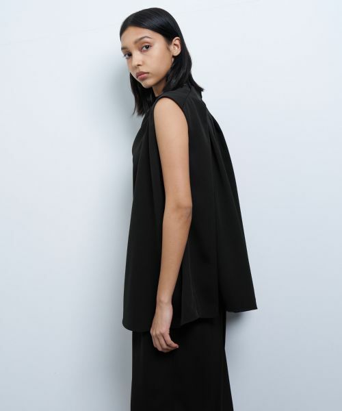 LANVIN en Bleu / ランバン オン ブルー シャツ・ブラウス | アシンメトリアセツイルブラウス | 詳細20