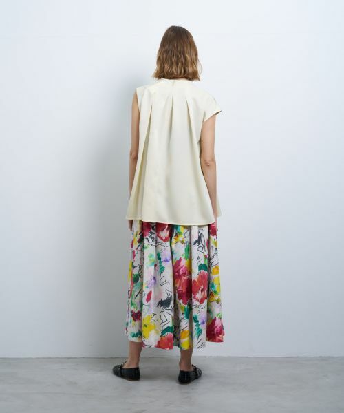 LANVIN en Bleu / ランバン オン ブルー シャツ・ブラウス | アシンメトリアセツイルブラウス | 詳細3