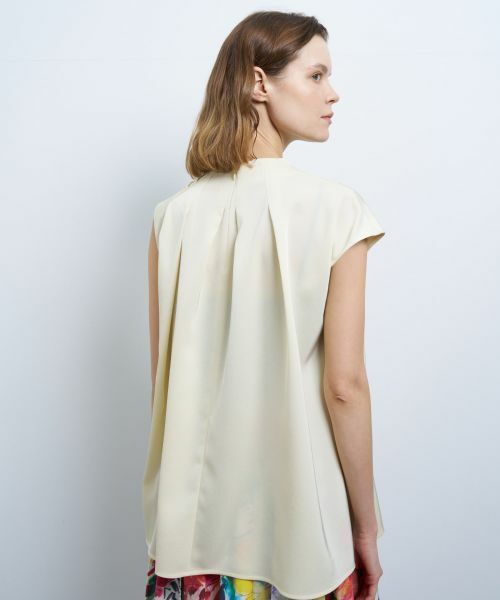 LANVIN en Bleu / ランバン オン ブルー シャツ・ブラウス | アシンメトリアセツイルブラウス | 詳細6