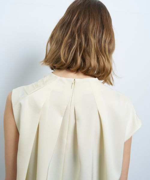 LANVIN en Bleu / ランバン オン ブルー シャツ・ブラウス | アシンメトリアセツイルブラウス | 詳細7