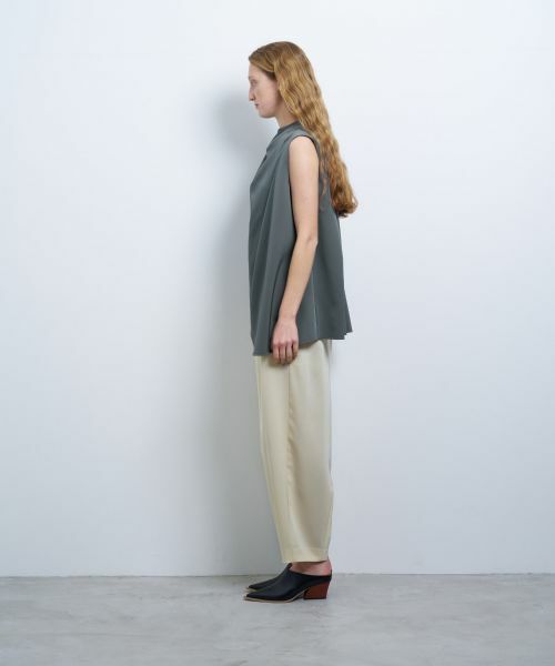 LANVIN en Bleu / ランバン オン ブルー シャツ・ブラウス | アシンメトリアセツイルブラウス | 詳細9