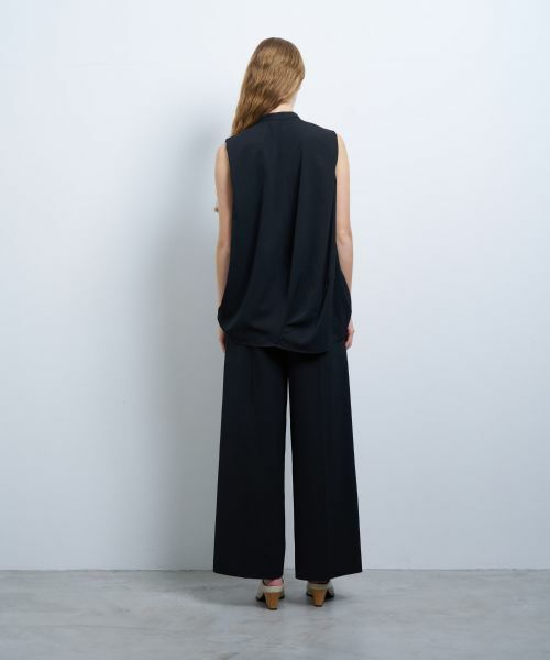 LANVIN en Bleu / ランバン オン ブルー シャツ・ブラウス | アシンメコクーンヘムスキッパーブラウス | 詳細3