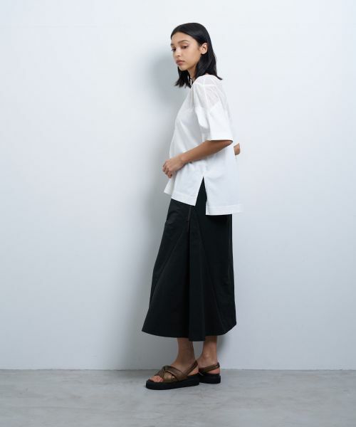 LANVIN en Bleu / ランバン オン ブルー Tシャツ | レースコンビカットソー | 詳細2