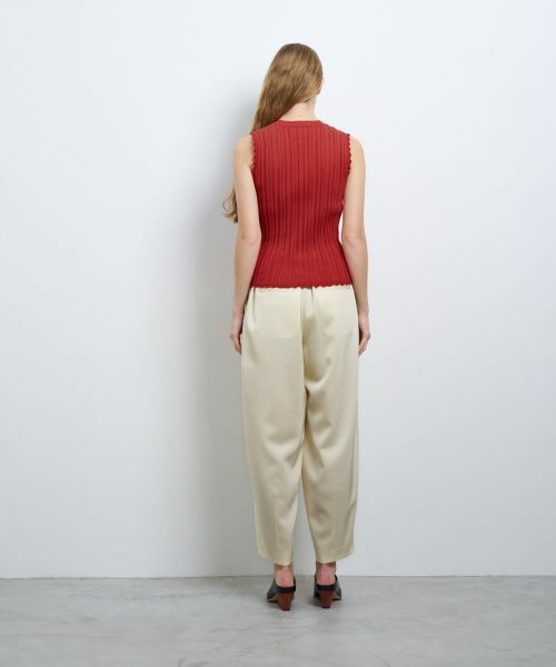 あ*す様 ランバンコレクション☆ ノースリーブニット☆ぶラック&ベージュ あ*す様 ランバンコレクション☆ ノースリーブニット☆ぶラック