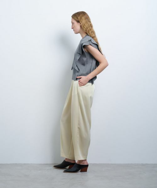 LANVIN en Bleu / ランバン オン ブルー ニット・セーター | スクエアフリルニット | 詳細16